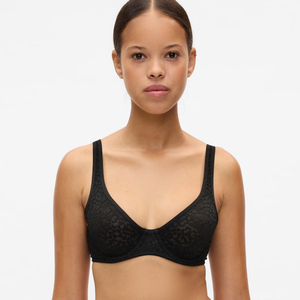 Gap Body Lace Unlined Semi-demi Bra